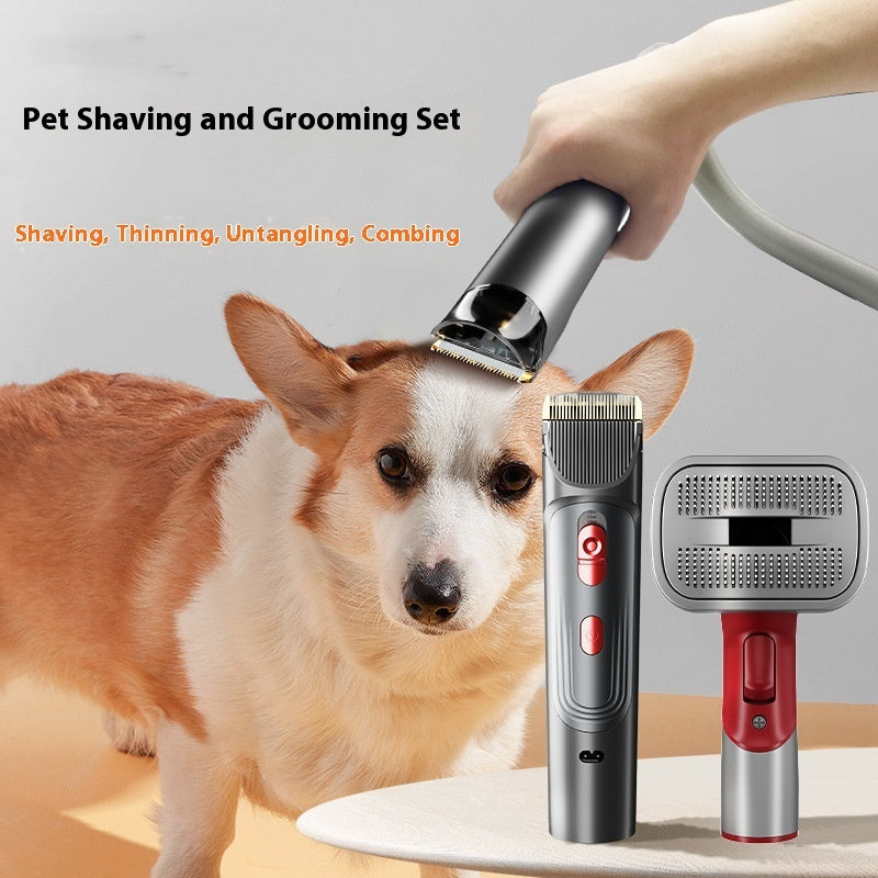 Kit Accessoires de Toilettage par Aspiration — Chien & Chat, 5 Configurations