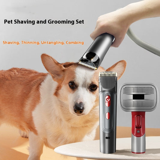Kit Accessoires de Toilettage par Aspiration — Chien & Chat, 5 Configurations