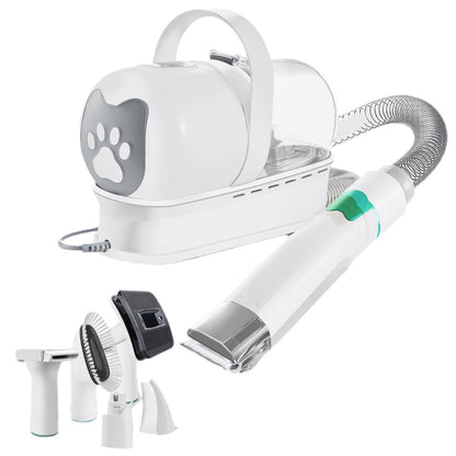 Kit de Toilettage 7-en-1 avec Aspiration — Chien & Chat
