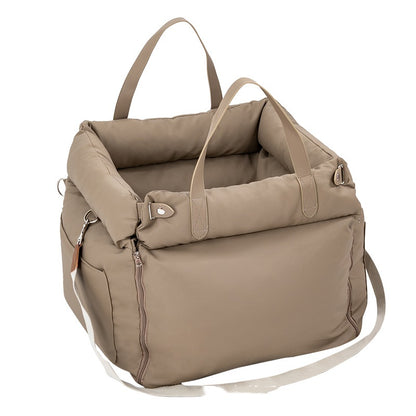 Niche Voiture Sécurité Lavable pour Chat — 55×50×45 cm