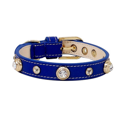 Collier Texturé Multicolore pour Chien — Motifs Lézard, Croco & Lychee | XXS à L