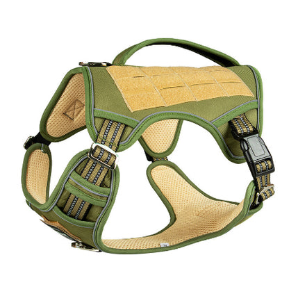 Harnais Tactique pour Chien de Travail — Recherche, Sauvetage & Patrouille