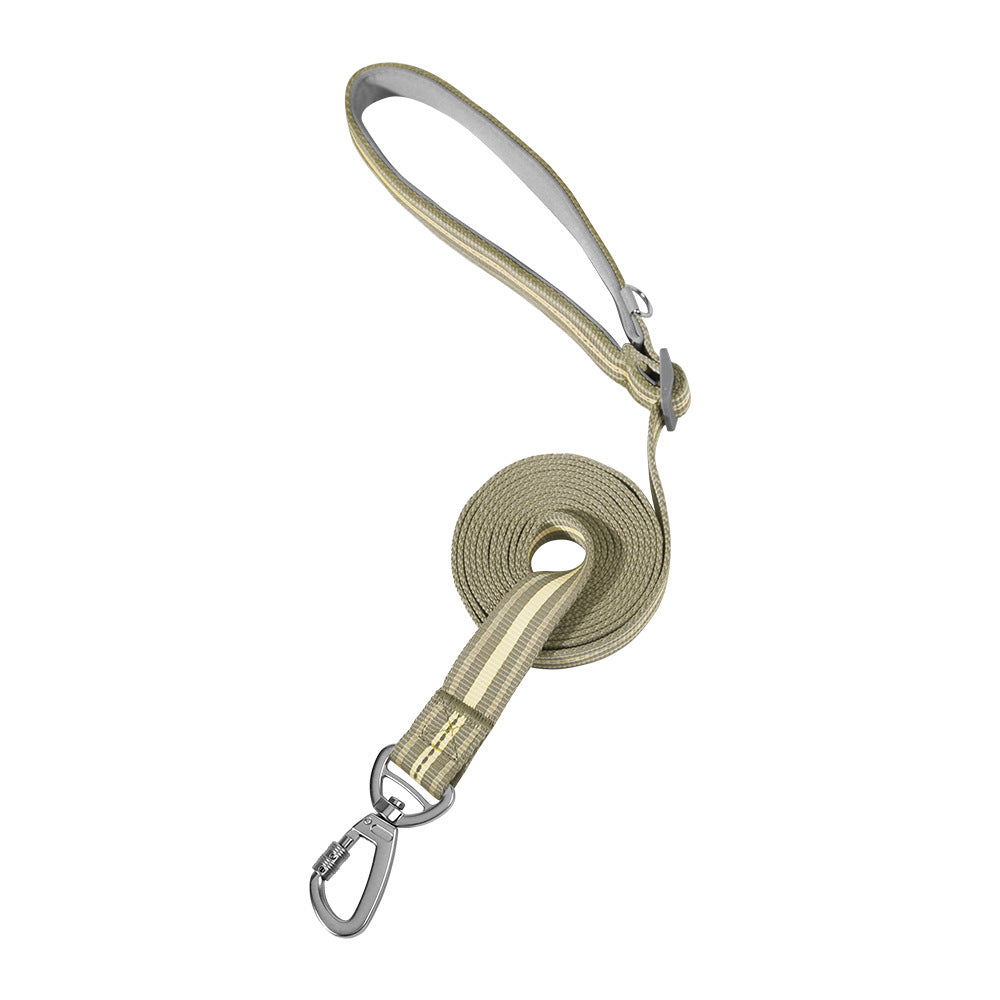 Harnais Réfléchissant Résistant pour Chien — Collier & Laisse Inclus