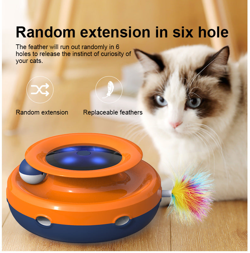 Canne à Pêche Électrique pour Chat – Jouet Interactif Automatique