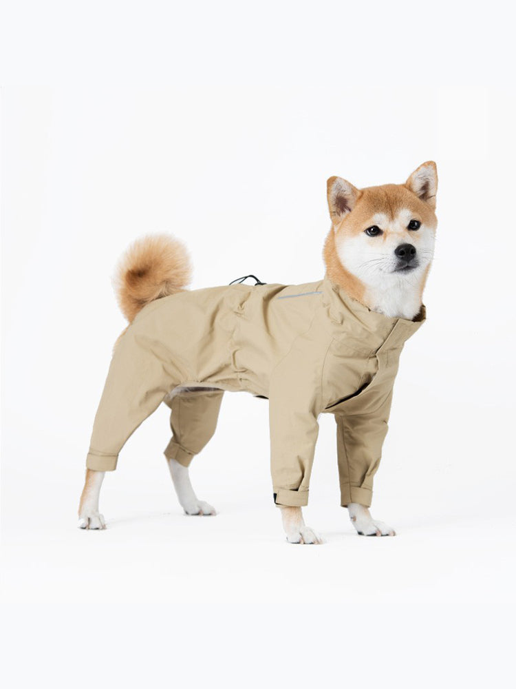 Combinaison Imperméable & Coupe-Vent pour Chien – Polyester Léger