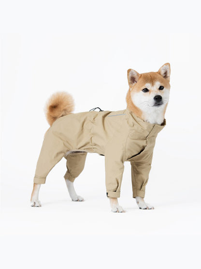 Combinaison Imperméable & Coupe-Vent pour Chien – Polyester Léger