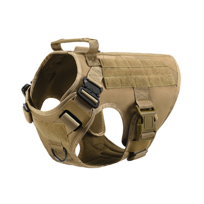 Set Tactique 5 Pièces K9 pour Chien — Harnais Vest Militaire