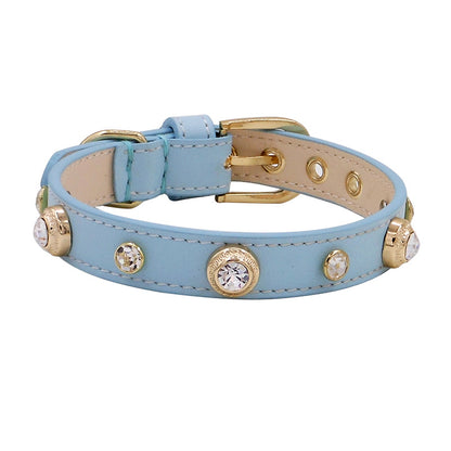 Collier Texturé Multicolore pour Chien — Motifs Lézard, Croco & Lychee | XXS à L
