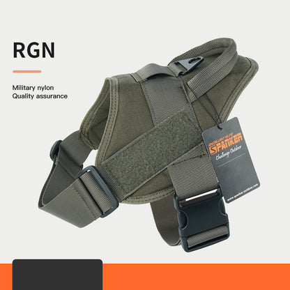 Harnais Militaire Nylon 1050D pour Chien — Boucle UTX | XS à XL