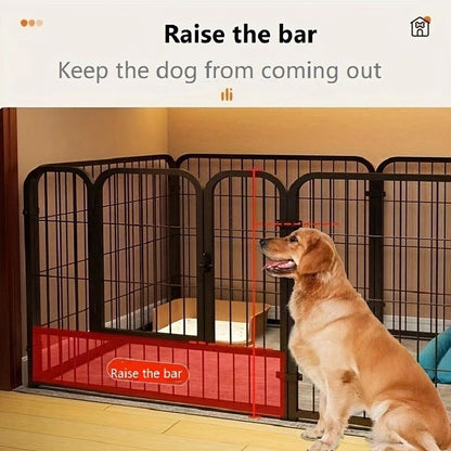 Barrière Intérieure en Fer Forgé pour Chien — Petites & Moyennes Races