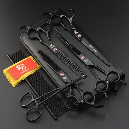 Kit de Ciseaux de Toilettage Professionnel 6 Pièces — Chien & Chat