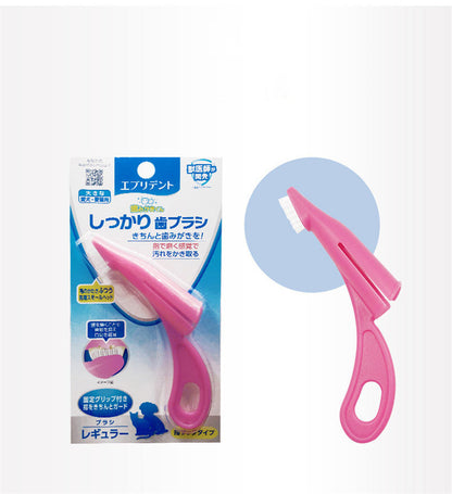 Brosse à Dents Doigt pour Chat & Chien — 5 Couleurs, Nylon & Silicone
