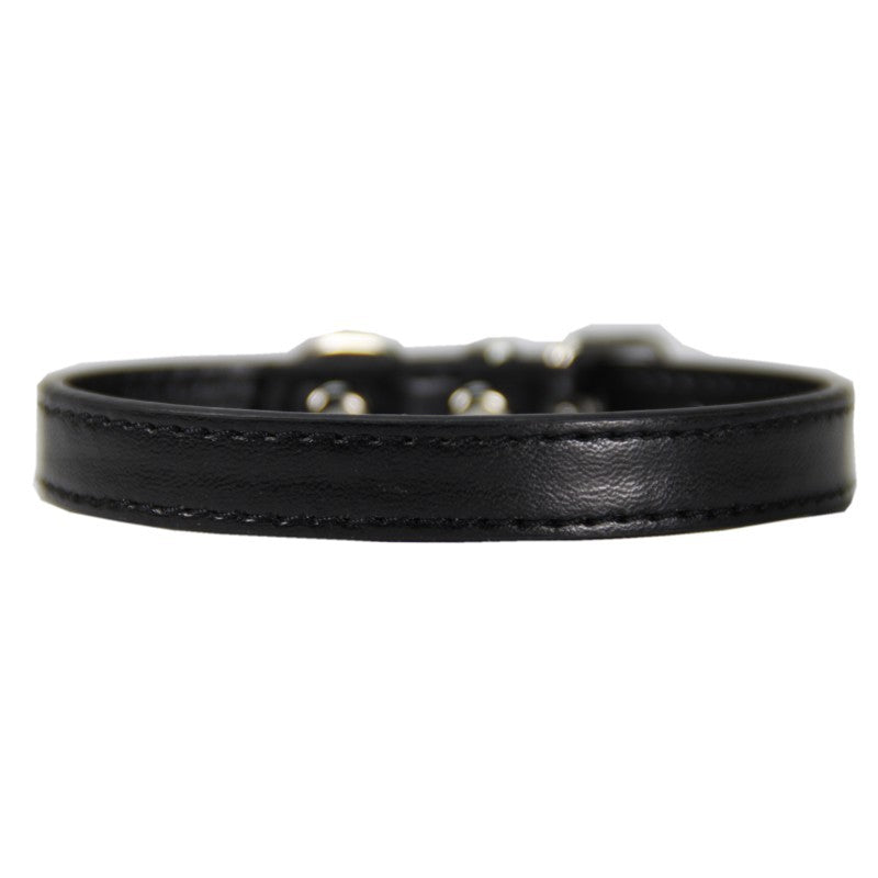 Collier PU avec Boucle Métallique pour Chien et Chat