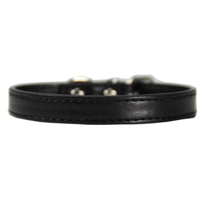 Collier PU avec Boucle Métallique pour Chien et Chat