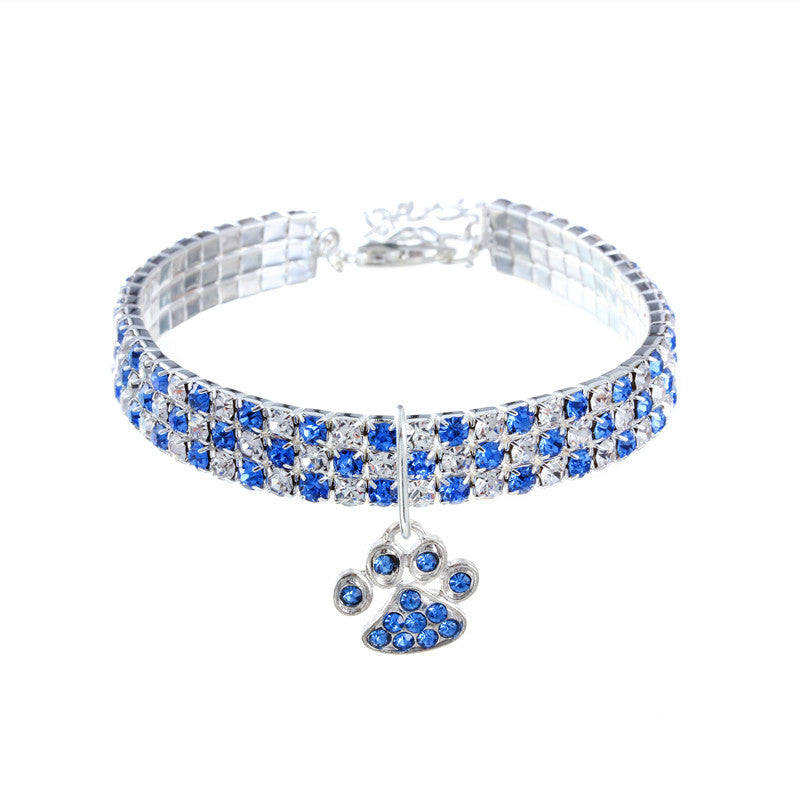Collier Strass Élastique pour Chat et Chien