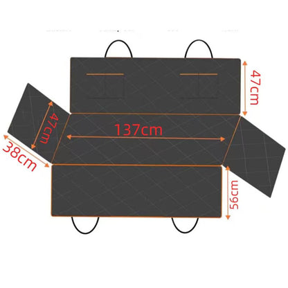 Housse Imperméable Siège Arrière Voiture pour Chien — Oxford 147×137 cm