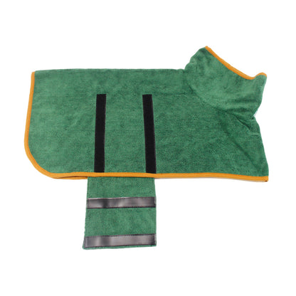 Peignoir Séchage Rapide pour Chien – Microfibre Ultra-Absorbante