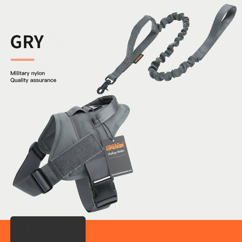 Harnais Militaire Nylon 1050D pour Chien — Boucle UTX | XS à XL