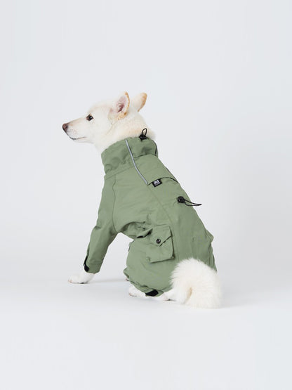 Combinaison Imperméable & Coupe-Vent pour Chien – Polyester Léger