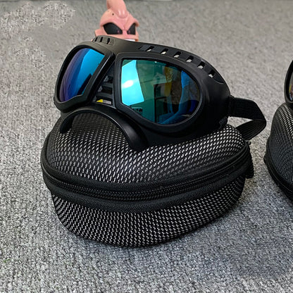 Lunettes de protection pour chiens – Goggles anti-vent & UV