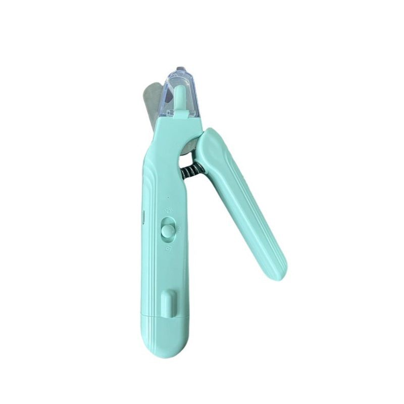 Coupe-Ongles Électrique LED 2-en-1 pour Chat & Chien — 3 Couleurs