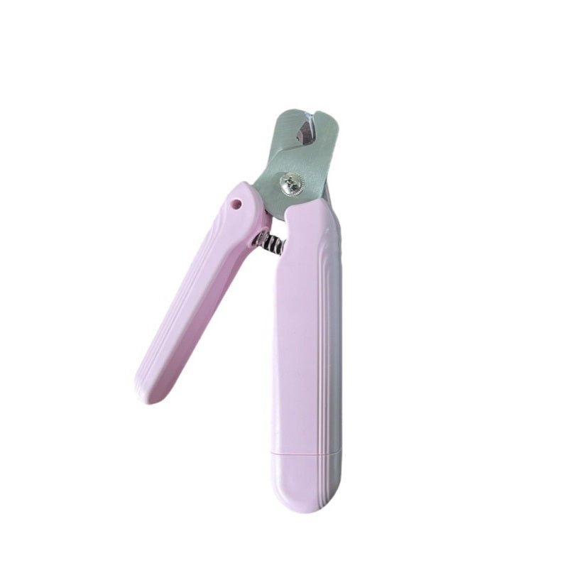 Coupe-Ongles Électrique LED 2-en-1 pour Chat & Chien — 3 Couleurs