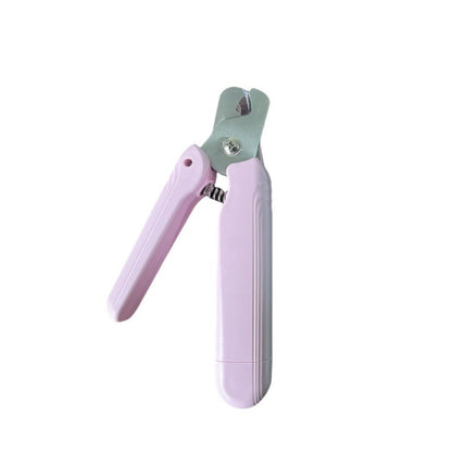 Coupe-Ongles Électrique LED 2-en-1 pour Chat & Chien — 3 Couleurs