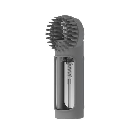 Brosse de Bain Silicone 2-en-1 pour Animaux — Massage & Nettoyage