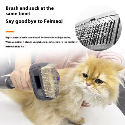 Kit Accessoires de Toilettage par Aspiration — Chien & Chat, 5 Configurations
