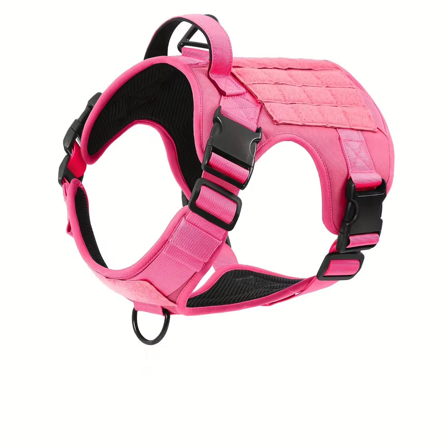Gilet Harnais Tactique Réfléchissant pour Chien — Boucle Métallique