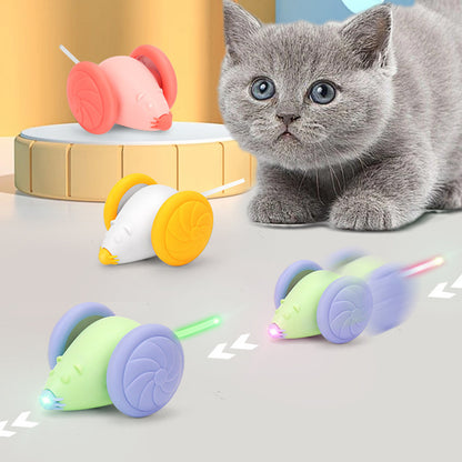 Jouet Souris Lumineux Rechargeable USB pour Chat – Électrique & Interactif