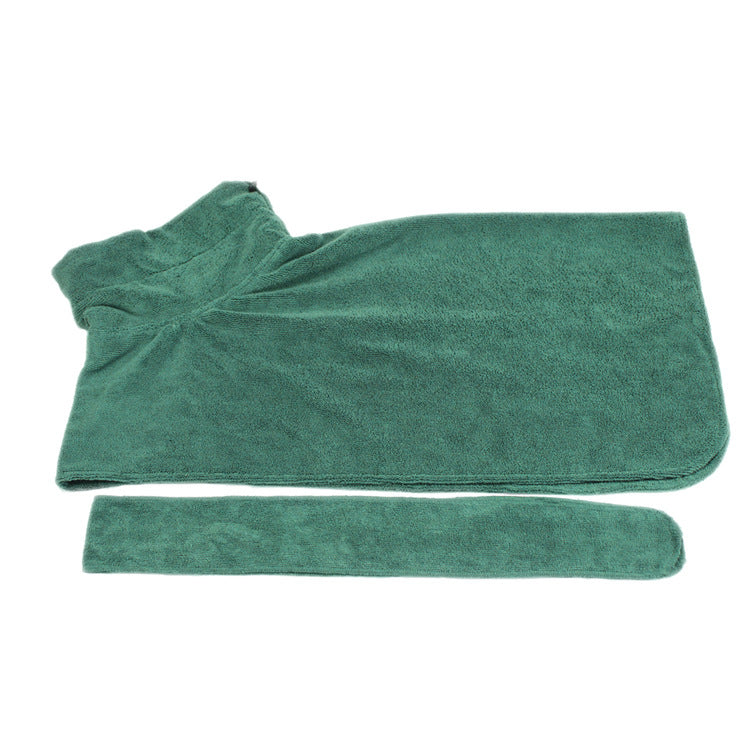 Peignoir Séchage Rapide pour Chien – Microfibre Ultra-Absorbante