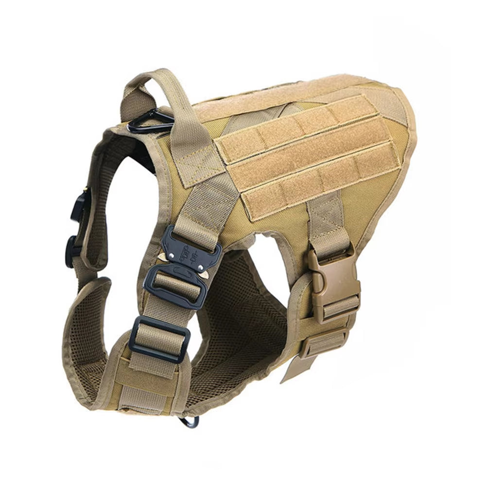 Set Harnais Tactique Premium + Laisse pour Chien — Nylon 1000D