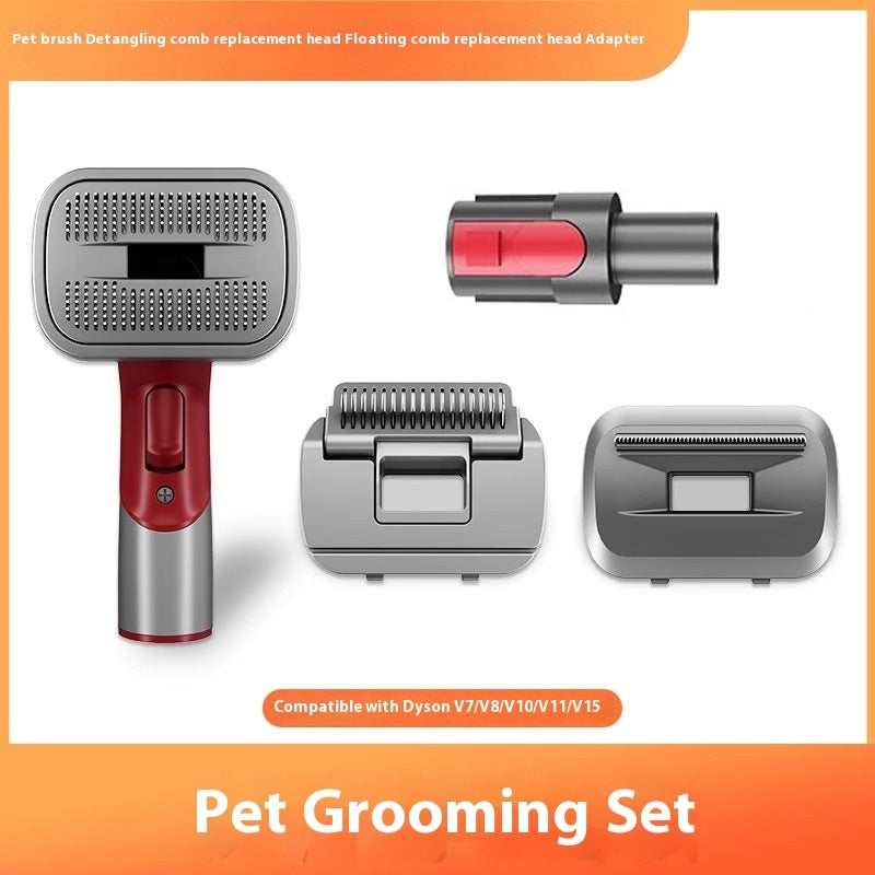 Kit Accessoires de Toilettage par Aspiration — Chien & Chat, 5 Configurations