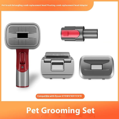 Kit Accessoires de Toilettage par Aspiration — Chien & Chat, 5 Configurations