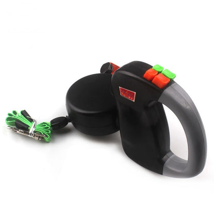 Dual Retractable Leash for Two Dogs — 3M Nylon