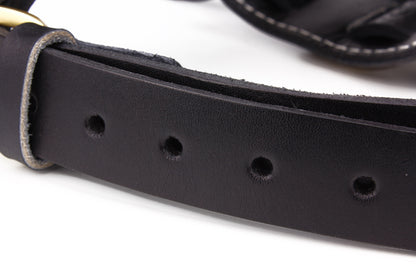 Harnais Poitrine en Cuir de Vache pour Chien — M & L