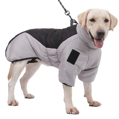 Manteau d'hiver imperméable pour chien – Veste chaude rembourrée grandes tailles (XL à 6XL)