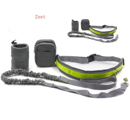 Laisse Mains Libres Ajustable pour Chien