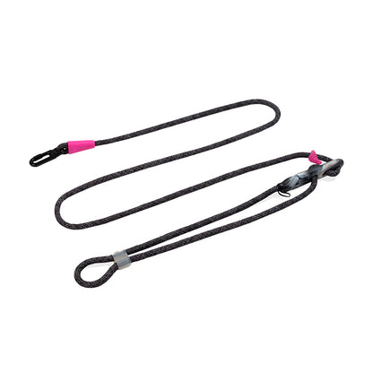 Laisse Mains Libres Ajustable pour Chien — Polyester 120–240 cm