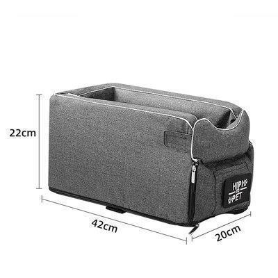 Portable Cat Dog Bed Travel Central Control Car Safety Pet Seat Transport Dog Carrier Protector For Small Dog Chihuahua Teddy-1