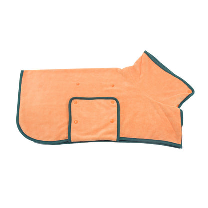 Peignoir Séchage Rapide pour Chien – Microfibre Ultra-Absorbante