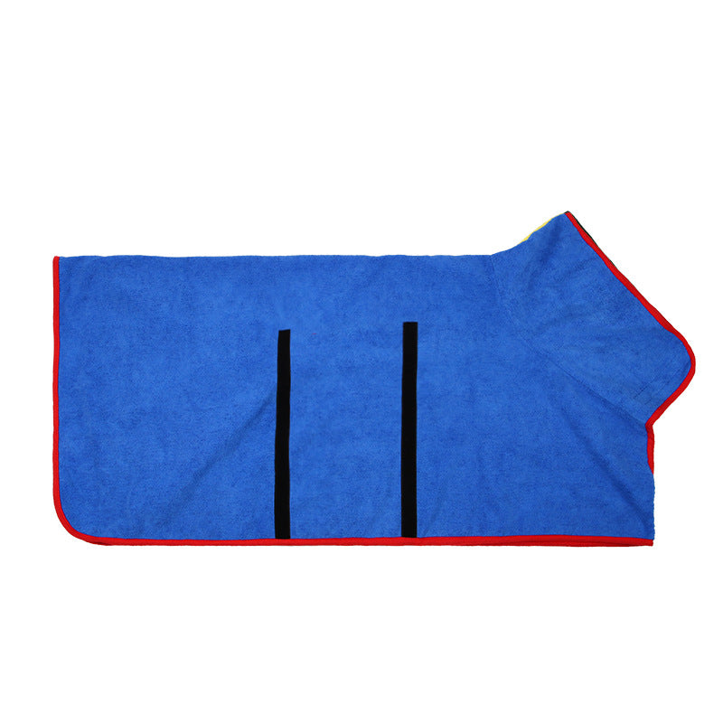 Peignoir Séchage Rapide pour Chien – Microfibre Ultra-Absorbante