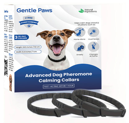 Lot de Colliers Apaisants pour Chat et Chien — Pack de 3 ou 4
