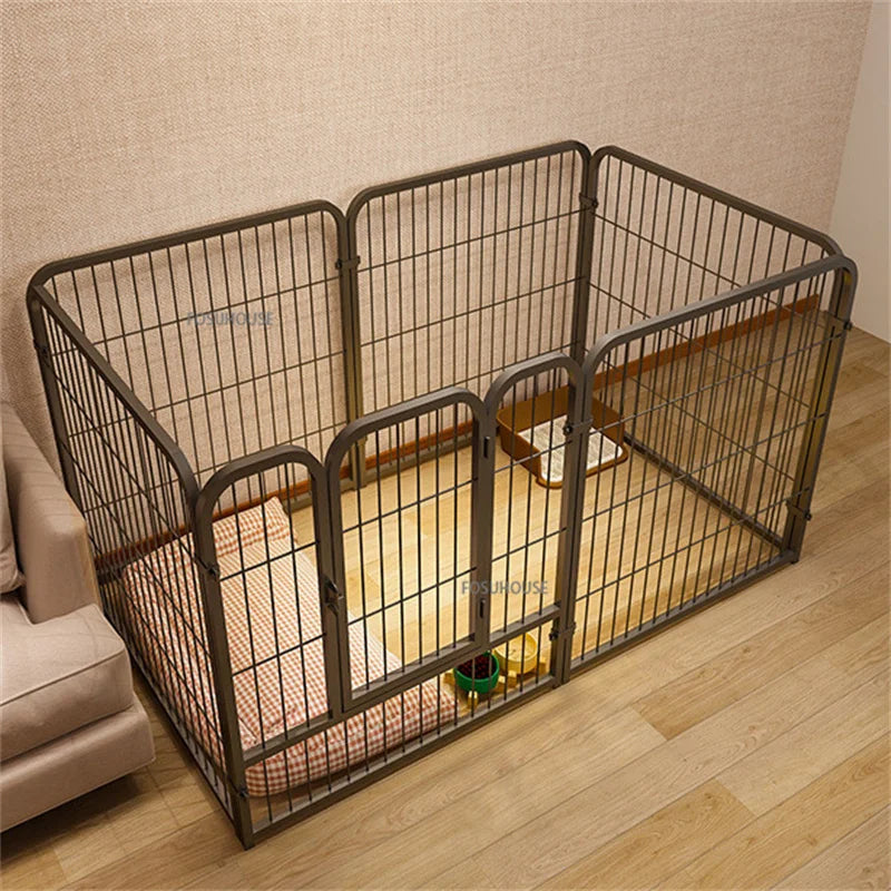 Barrière Intérieure en Fer Forgé pour Chien — Petites & Moyennes Races