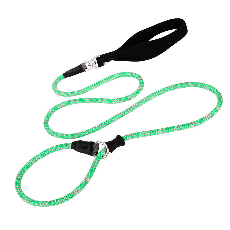 Laisse Nylon Uni Anti-Explosion pour Chien — 9 Couleurs | M & L