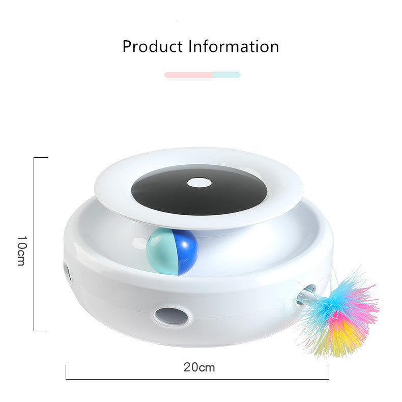 Canne à Pêche Électrique pour Chat – Jouet Interactif Automatique