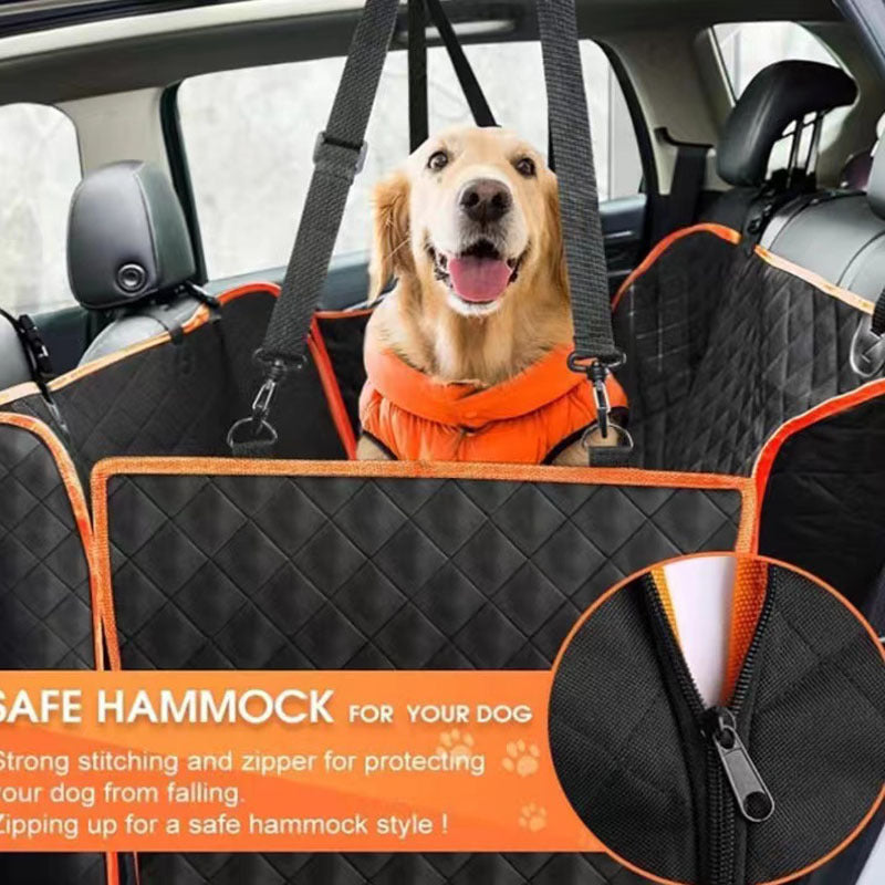 Housse Imperméable Siège Arrière Voiture pour Chien — Oxford 147×137 cm