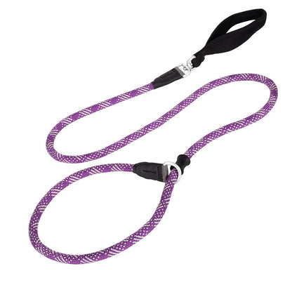 Laisse Nylon Uni Anti-Explosion pour Chien — 9 Couleurs | M & L