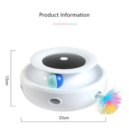 Canne à Pêche Électrique pour Chat – Jouet Interactif Automatique